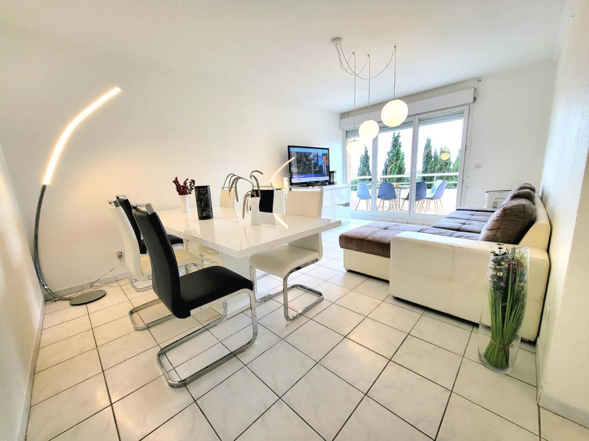 Appart Luxueux 3 Pieces, Piscine, Mer, Terrasse Cannes Extérieur photo
