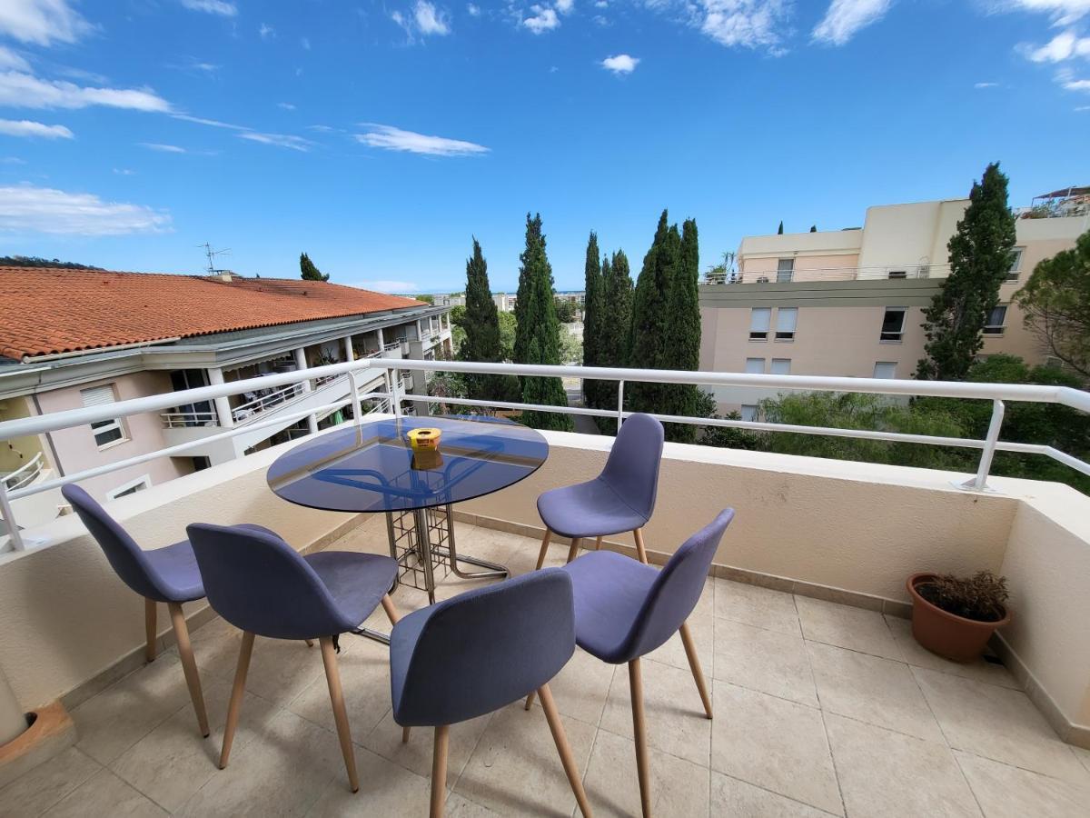 Appart Luxueux 3 Pieces, Piscine, Mer, Terrasse Cannes Extérieur photo